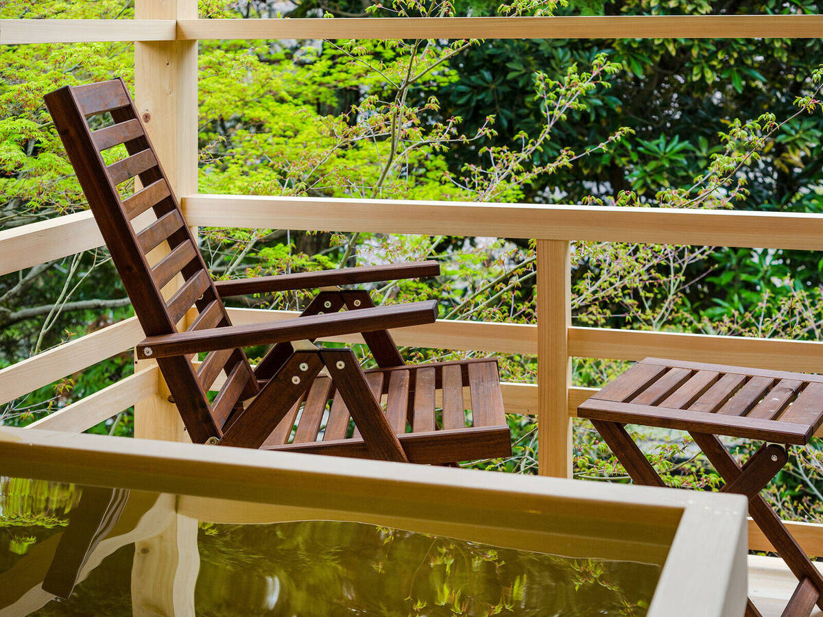 Horai: garden terrace